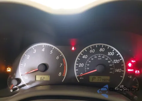 2012 Toyota Corolla Le z USA, uszkodzony, nr VIN 2T1BU4EE8CC796211